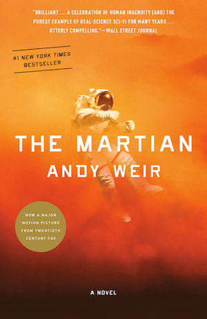 Cover of The Martian by Andy Weir