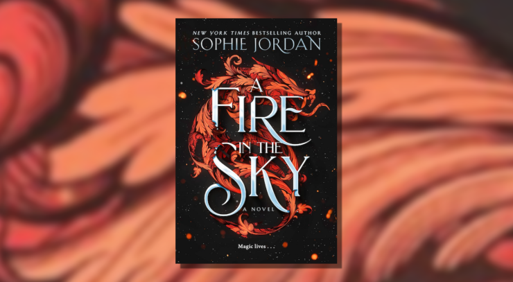 Cover of A Fire in the Sky by Sophie Jordan