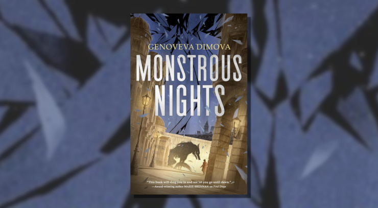 Cover of Monstrous Nights by Genoveva Dimova