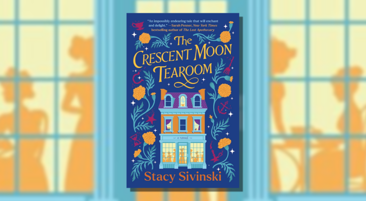 Cover of The Crescent Moon Tearoom by Stacy Sivinski