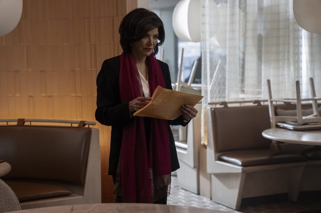 Shohreh Aghdashloo as Nadia Maroni in The Penguin: "Inside Man"