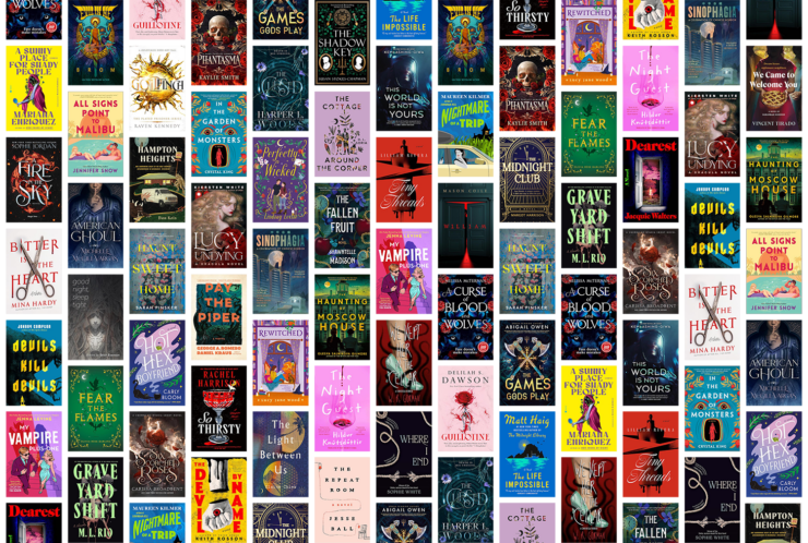 Collection of book covers for 46 crossover titles publishing in September 2024