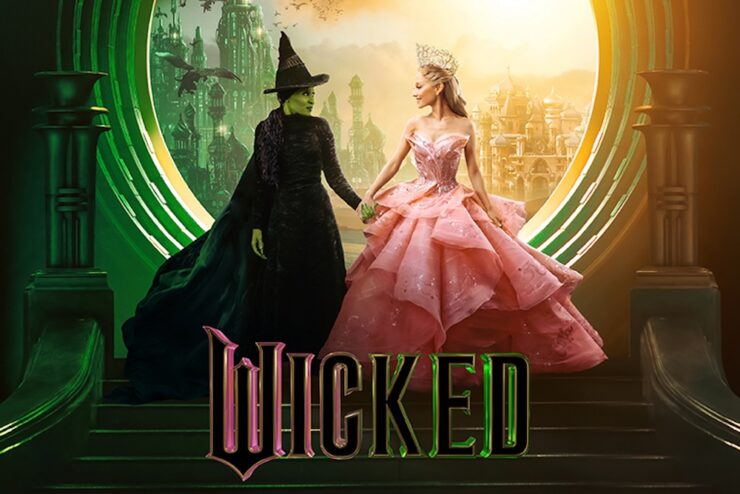 Poster of two BFFs from the movie Wicked.