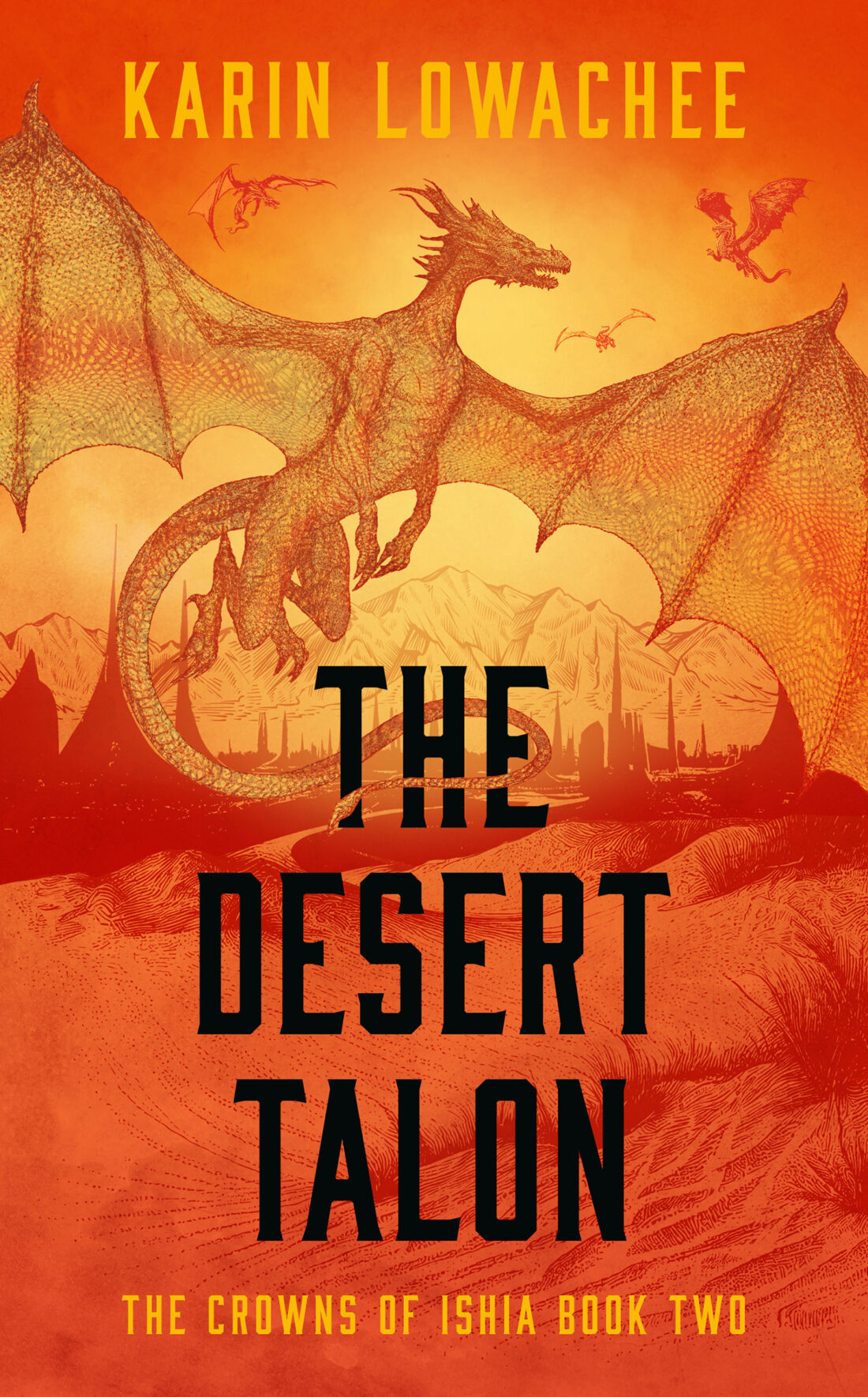 Cover of The Desert Talon by Karin Lowachee