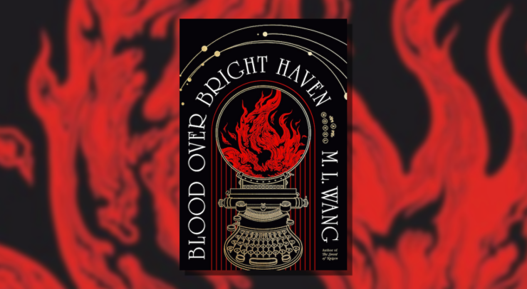 Cover of Blood Over Bright Haven by M.L. Wang