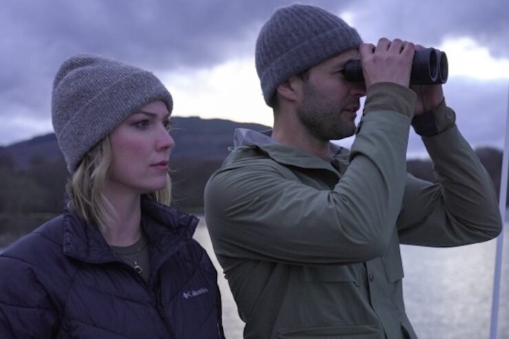 Heather Amaro and Phil Torres in Expedition X: What Lurks in Loch Ness