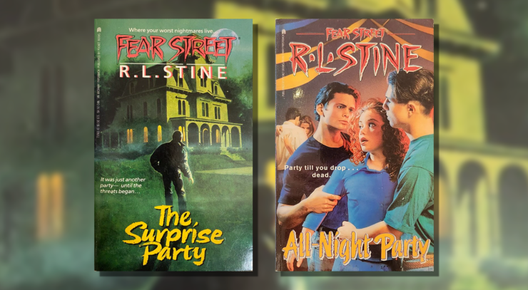 Cover of R.L. Stine's The Surprise Party and All-Night Party