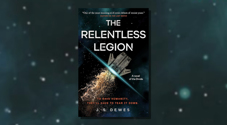 Cover of The Relentless Legion by J.S. Dewes