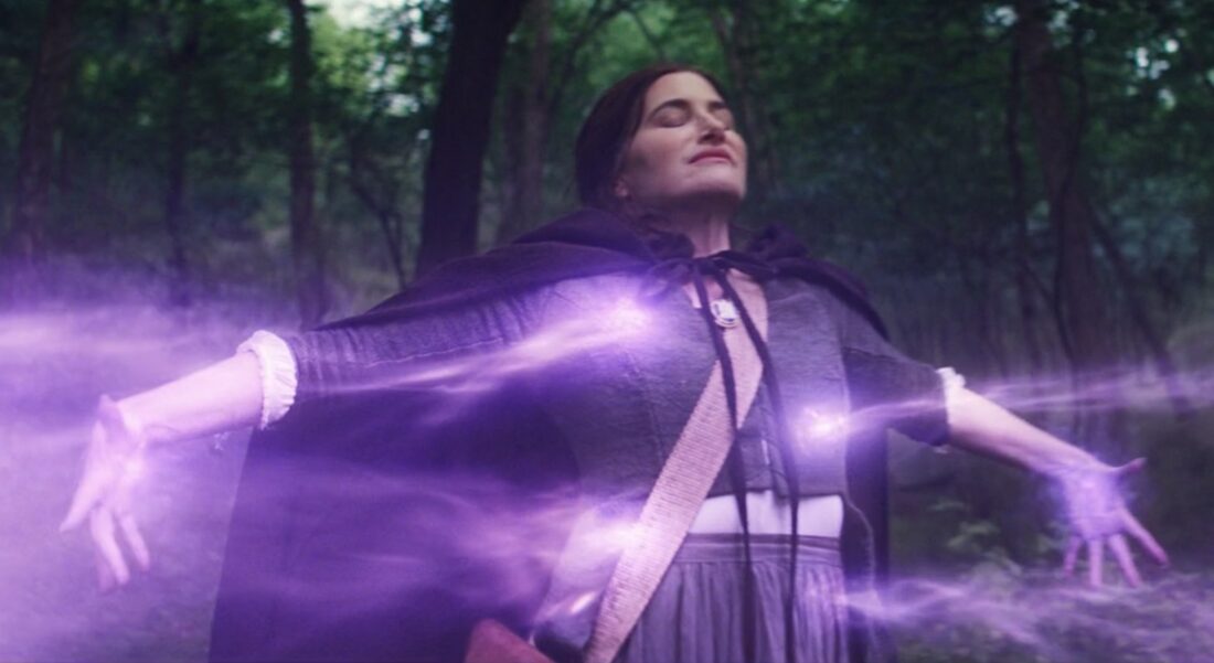 Agatha taking power from witches gleefully in Agatha All Along finale