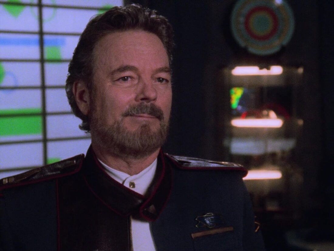 A scene from Babylon 5 "A Distant Star"