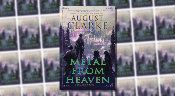 Cover of Metal From Heaven by august clarke