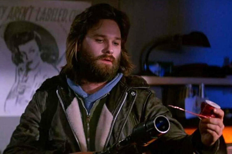 Kurt Russell as R.J. MacReady in The Thing (1982)