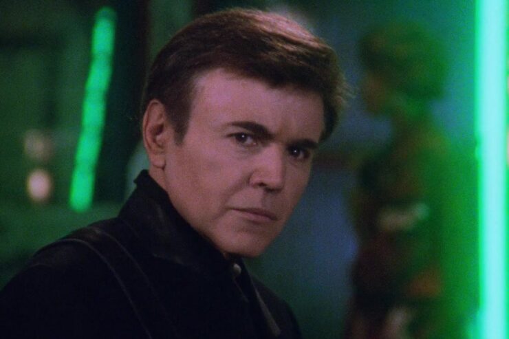 Walter Koenig as Alfred Bester in Babylon 5 "A Race Through Dark Places"