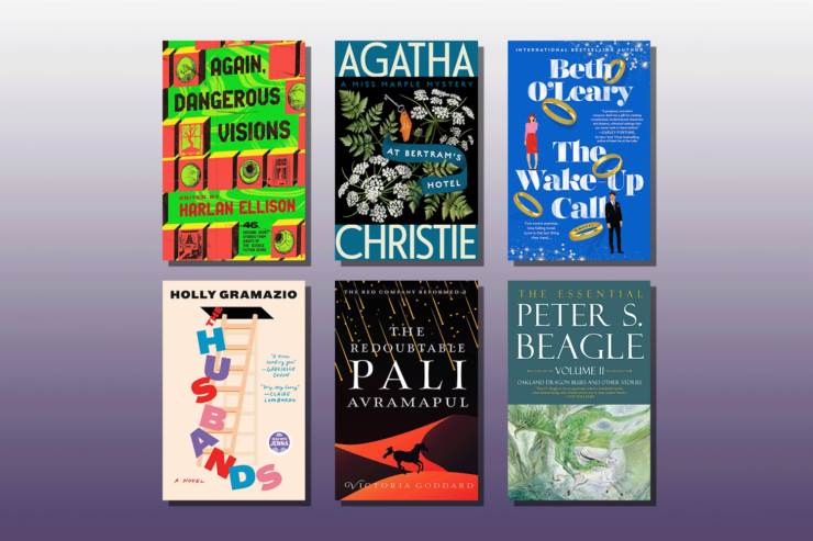 Collection of 6 book covers from Jo Walton's October 2024 reading list