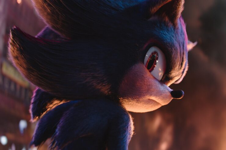 Shadow (Keanu Reeves) in Sonic the Hedgehog 3 from Paramount Pictures and Sega of America, Inc.