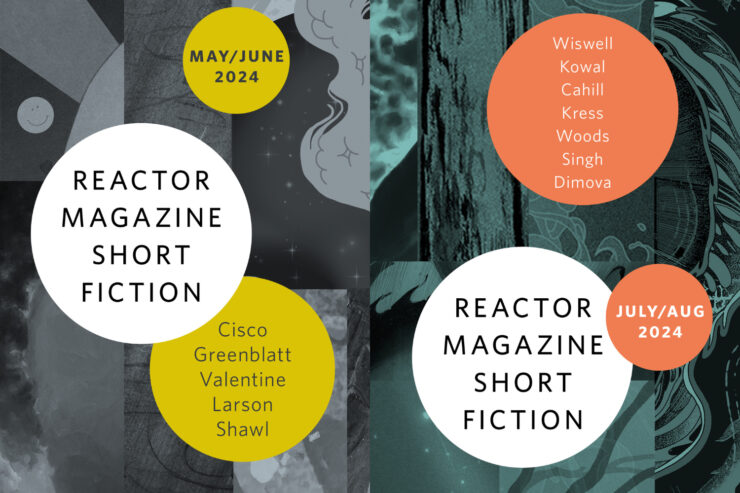 Abstract Covers for Short Fiction Bundles Summer 2024: May/June 2024 and July/August 2024