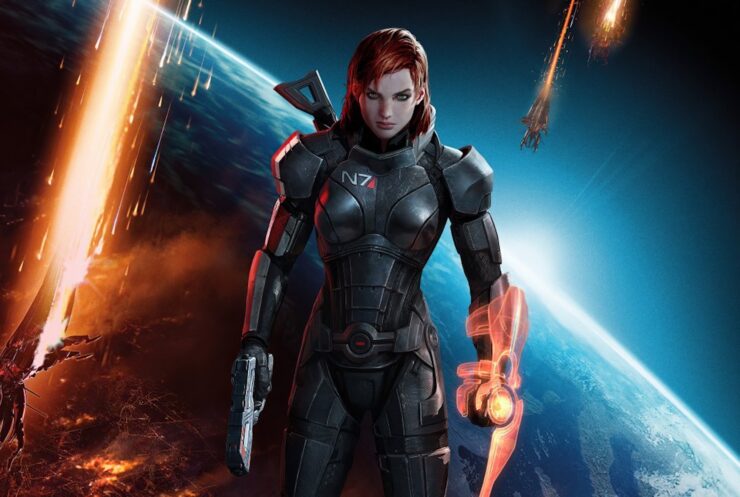 Commander Shepard in Mass Effect 3