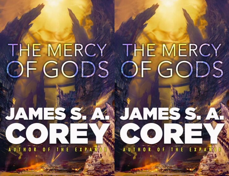 The cover of The Mercy of Gods by James S.A. Corey