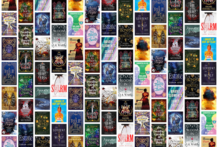 Mosaic of 28 covers included in November and December 2024's new crossover releases.