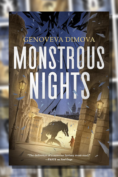 Cover of Monstrous Nights by Genoveva Dimova