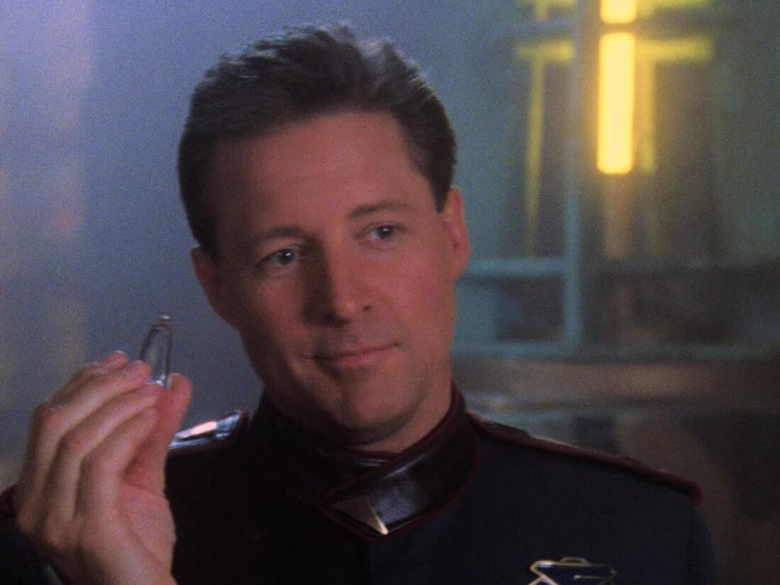 Sheridan in Babylon 5 "Hunter, Prey"