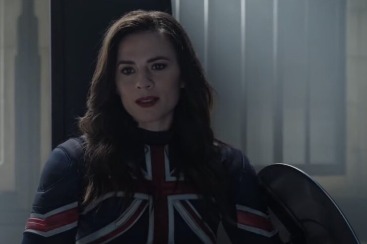 Hayley Atwell as Captain Carter in Doctor Strange in the Multiverse of Madness