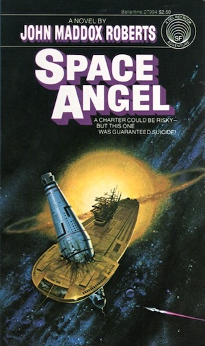 Cover of Space Angel by John Maddox Roberts