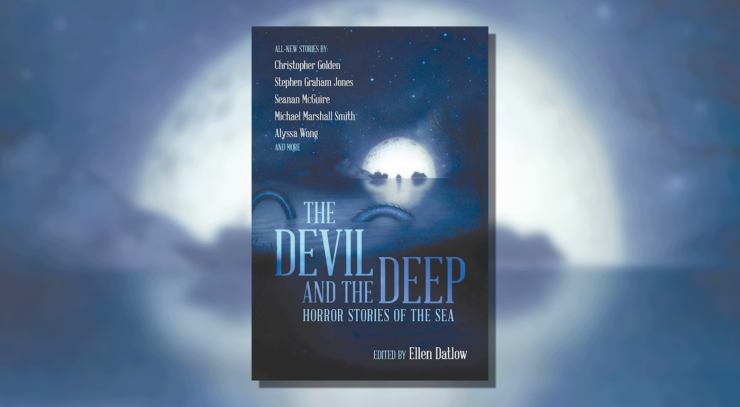 Cover of the anthology The Devil and the Deep