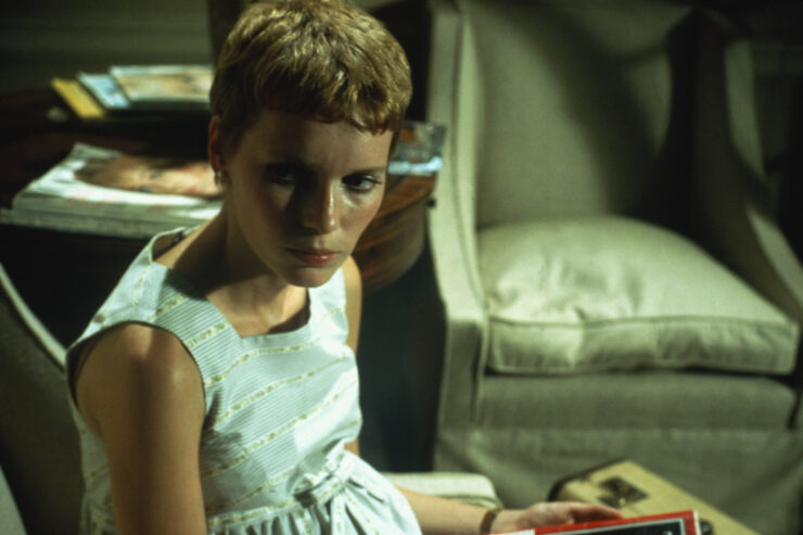 Mia Farrow as Rosemary in Rosemary's Baby