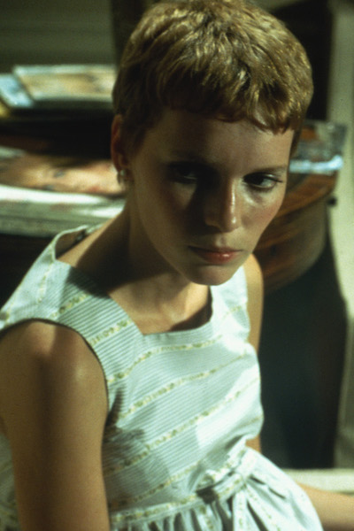 Mia Farrow as Rosemary in Rosemary's Baby