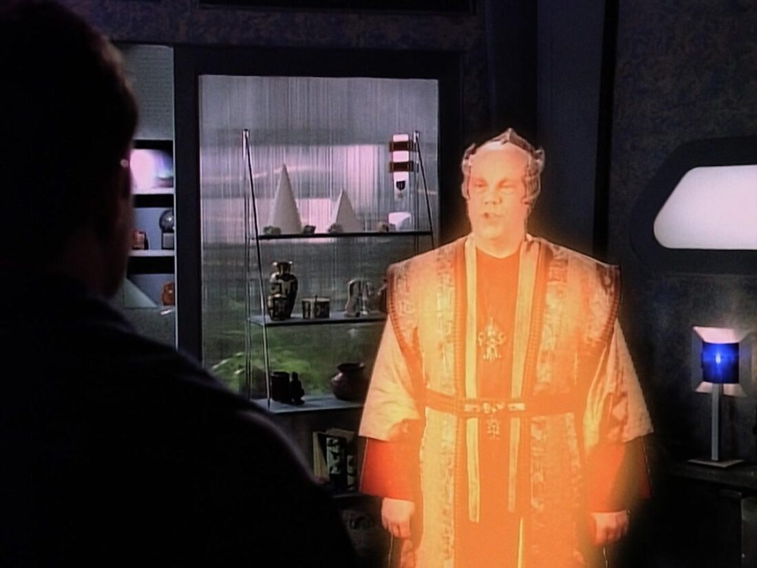 John Schuck as Draal in Babylon 5 "The Long Twilight Struggle"