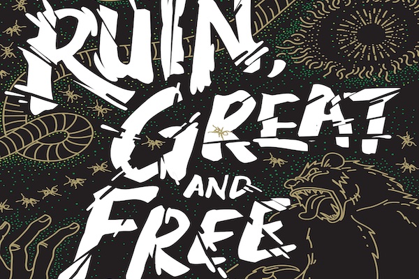 Detail from the cover of A Ruin, Great and Free by Cadwell Turnbull