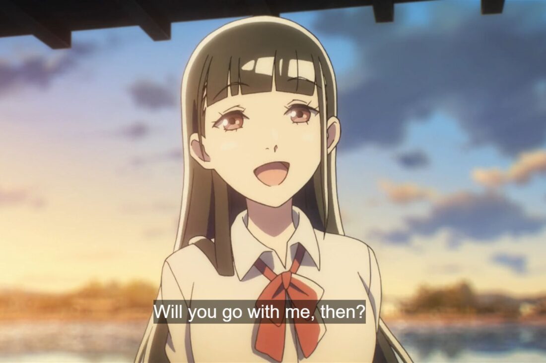 Image from the anime series A Place Further Than the Universe