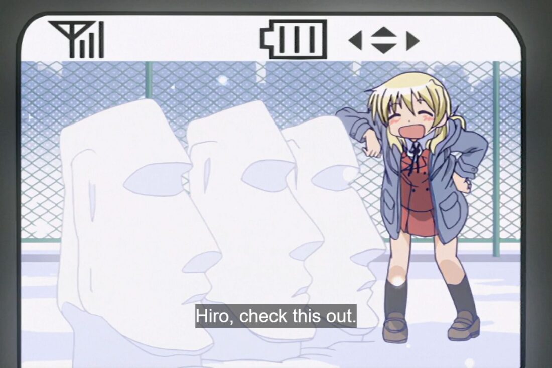 Image from the anime series A Hidamari Sketch