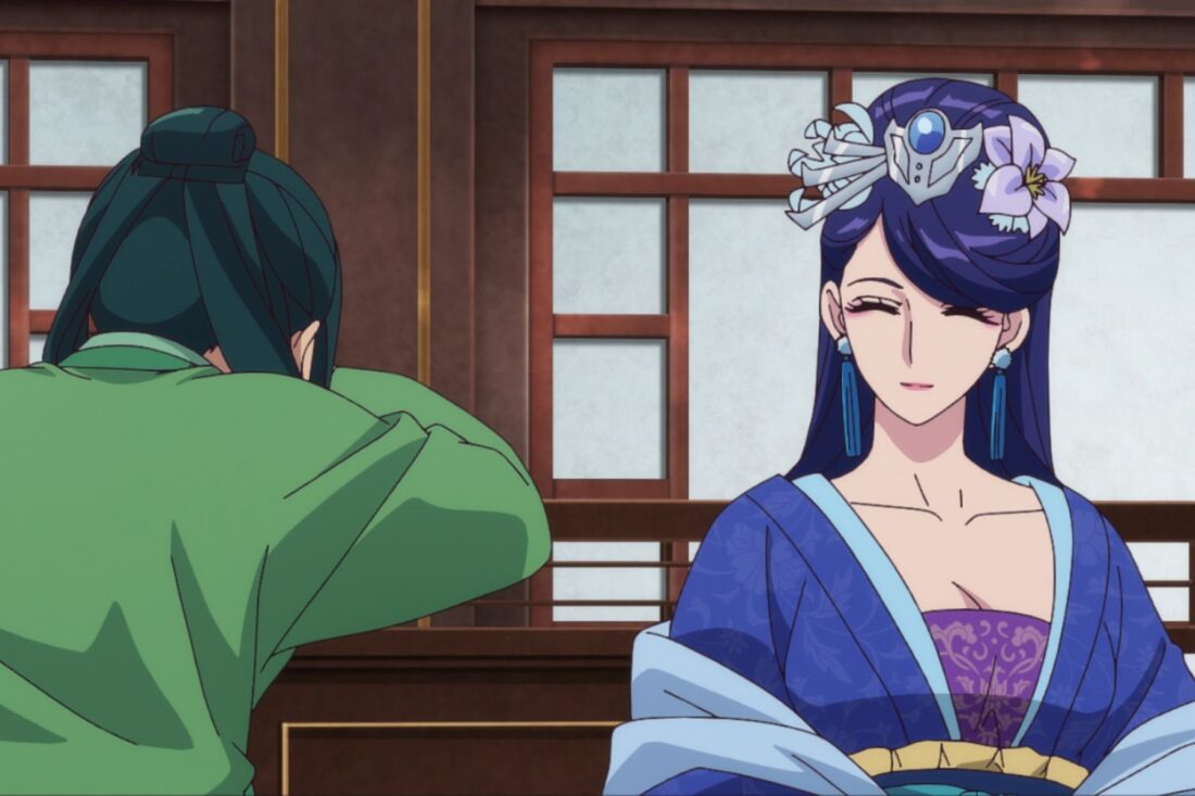Image from the anime series The Apothecary Diaries