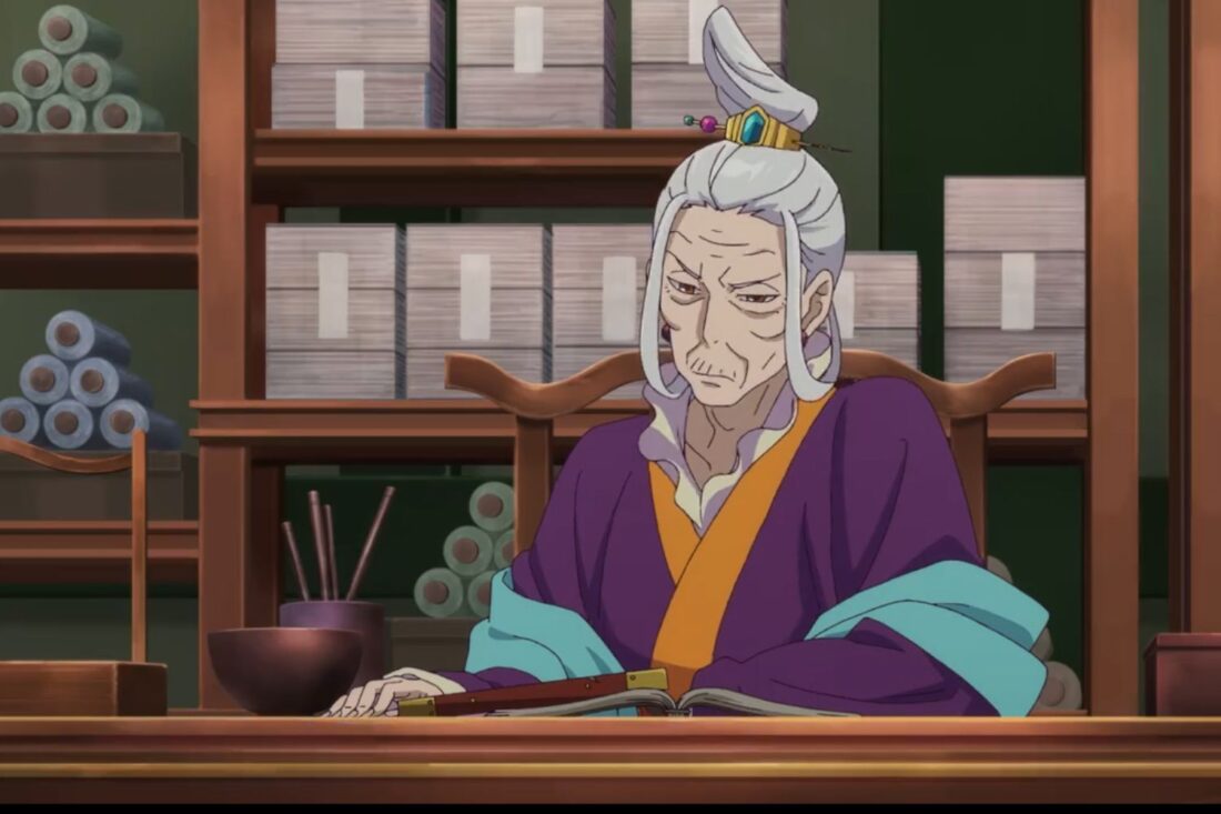 Image from the anime series The Apothecary Diaries