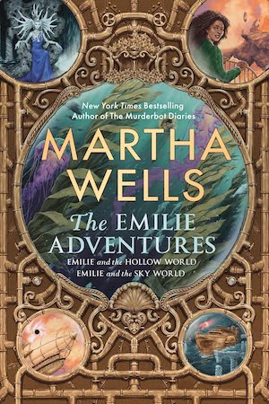 Cover of The Emile Adventures omnibus by Martha Wells