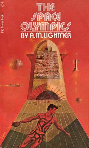 Cover of The Space Olympics by AM Lightner