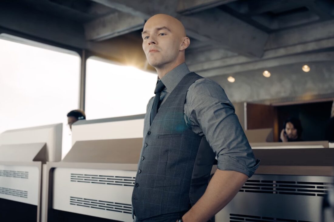 Nicholas Hoult as Lex Luthor in Superman
