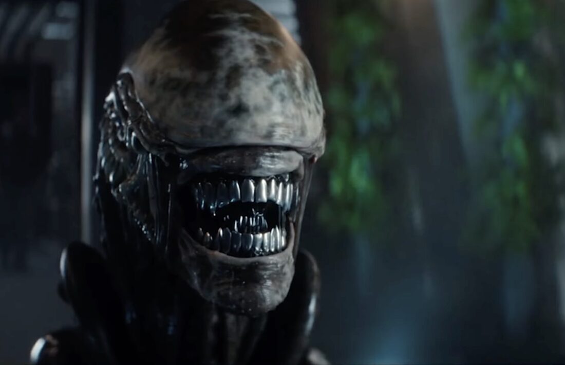 The Xenomorph smiles at a victim in Noah Hawley's Alien: Earth.