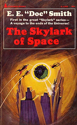 Cover of The Skylark of Space by EE Doc Smith