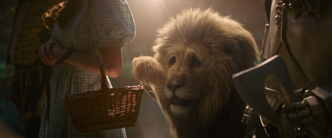 The Cowardly Lion in Wicked: For Good