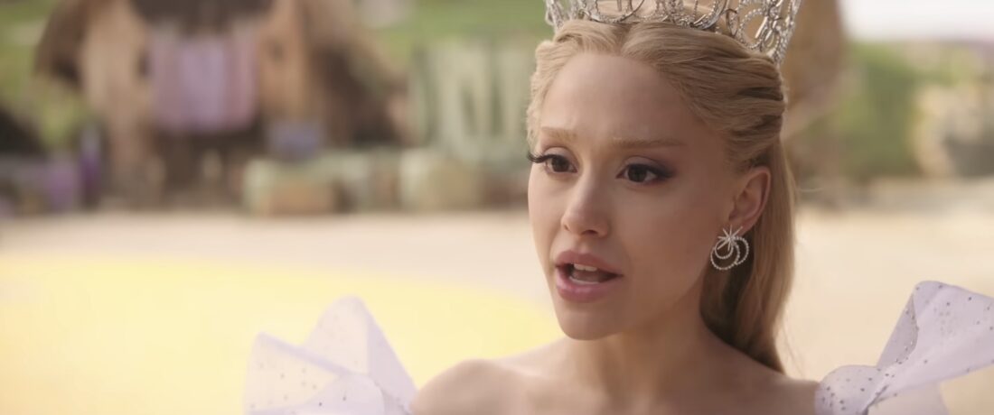 Ariana Grande as Glinda in Wicked: For Good