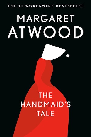 paperback cover of The Handmaid's Tale