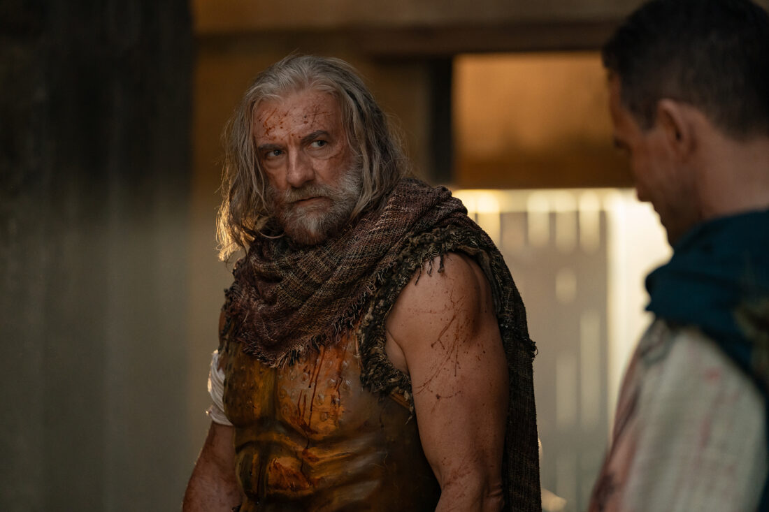 Graham McTavish as Korris in Spartacus: House of Ashur