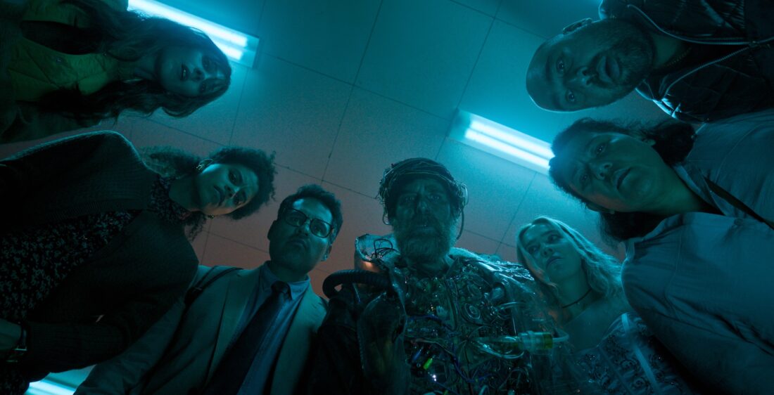 A group still from Good luck Have Fun Don't Die