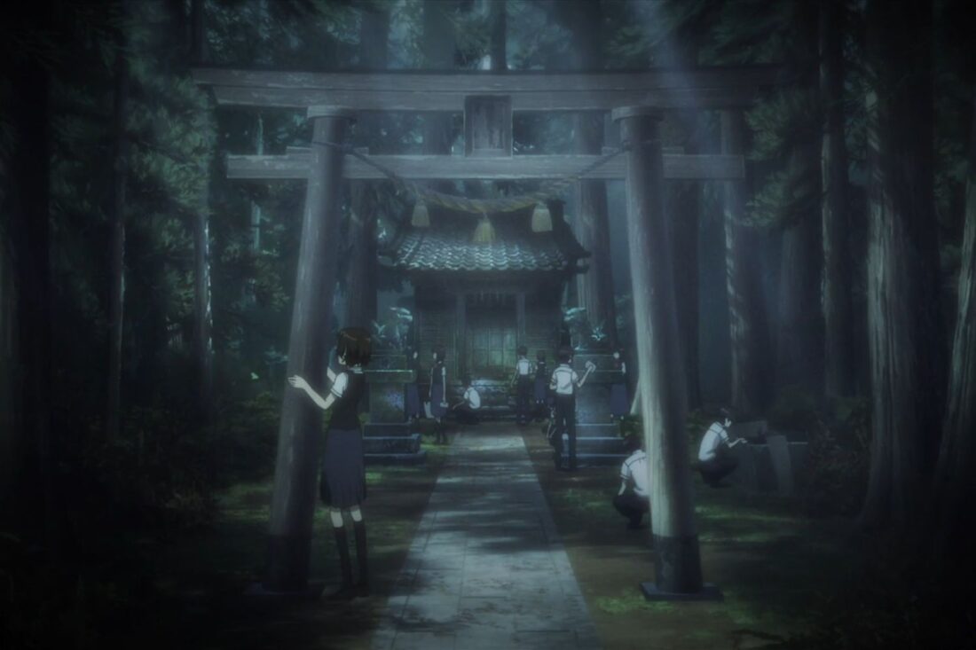 Image from the anime series Another