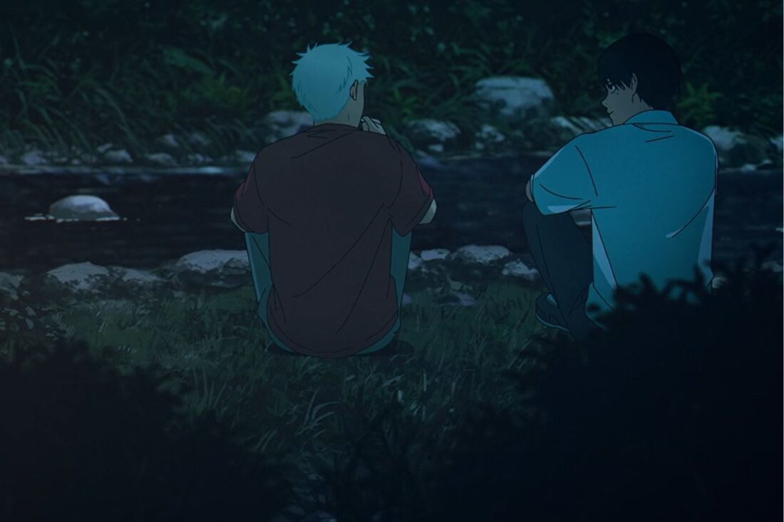 Image from the anime The Summer Hikaru Died