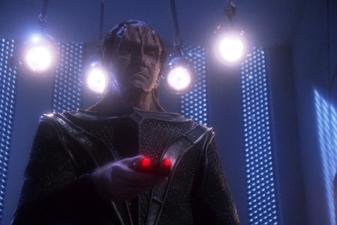 David Warner in Star Trek: The Next Generation episode "Chain of Command"