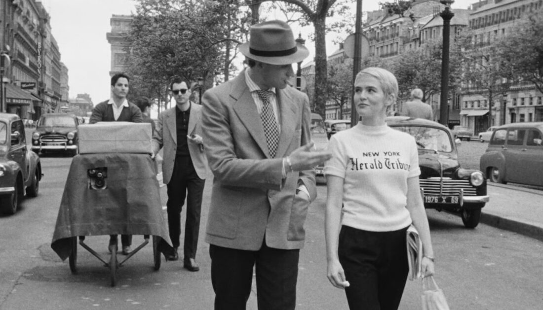 Guillaume Marbeck and Zoey Deutch in Nouvelle Vague